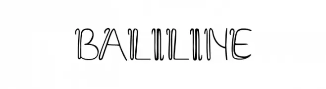 Baliline  Fuentes Gratis Descargar