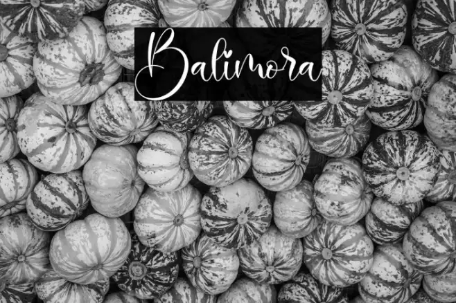 Balimora Example 1