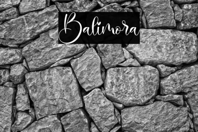 Balimora Example 2