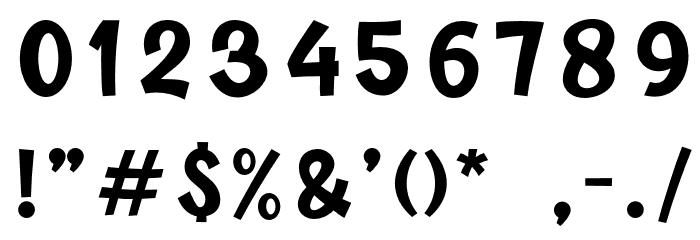 Balina Font OTHER CHARS