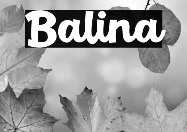 Balina Example 3