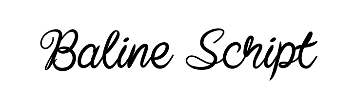 Baline Script  Descarca Fonturi Gratis