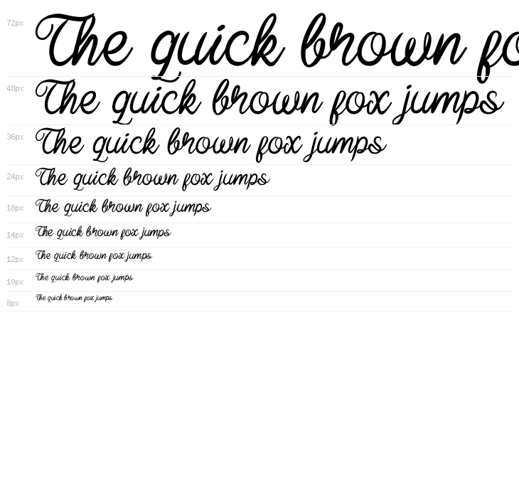 Baline Script Waterfall