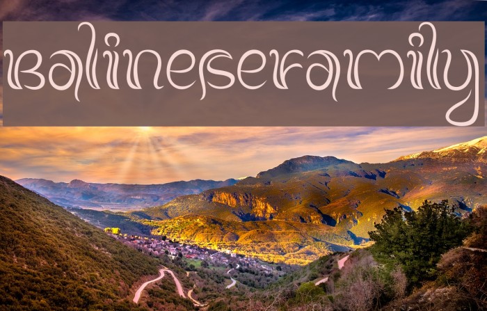 BalineseFamily Example 1