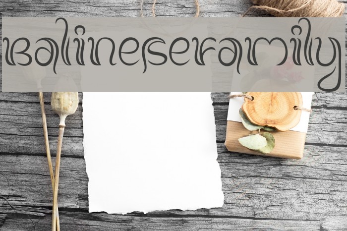 BalineseFamily Example 2