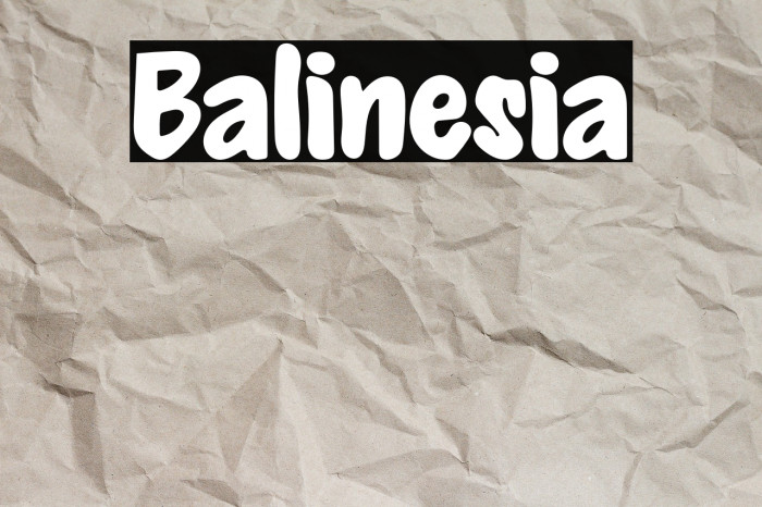 Balinesia Example 2
