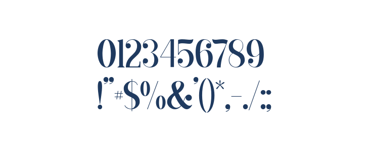 Balinesse Regular Other Characters