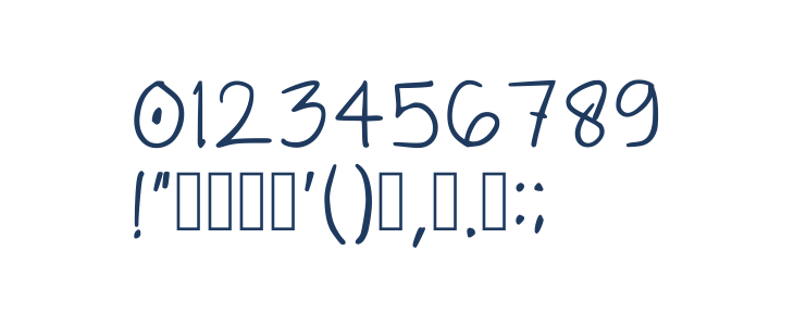 Balinook_v3 Regular Other Characters