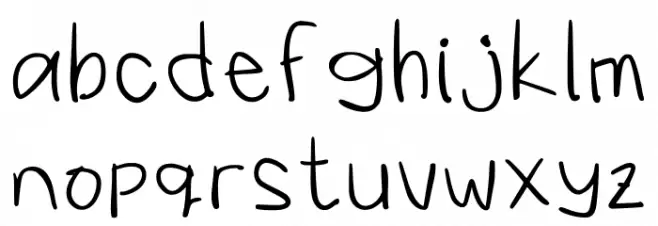 Balinook_v3 Regular फ़ॉन्ट लोअरकेस