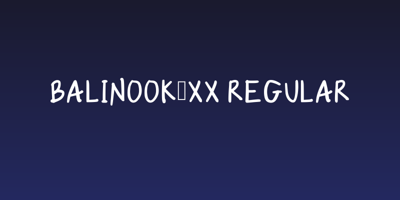 Balinook_xx Regular Social Header