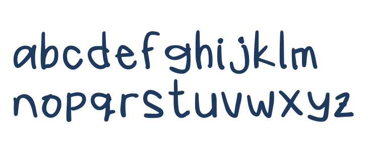 Balinook_xx Regular Lowercase