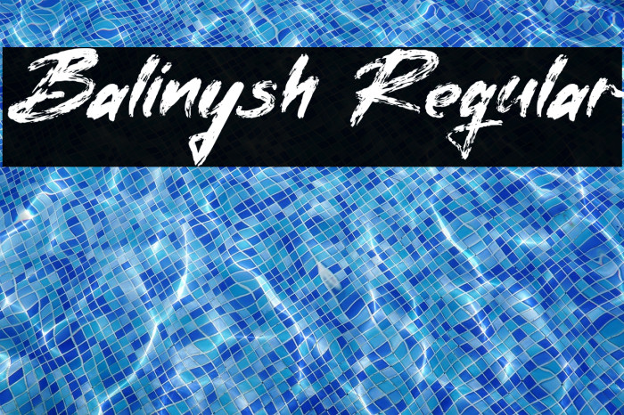 Balinysh Regular Example 2