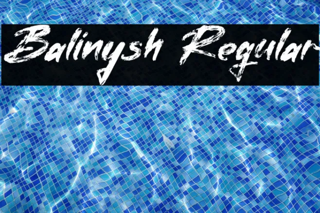 Balinysh Regular Example 2
