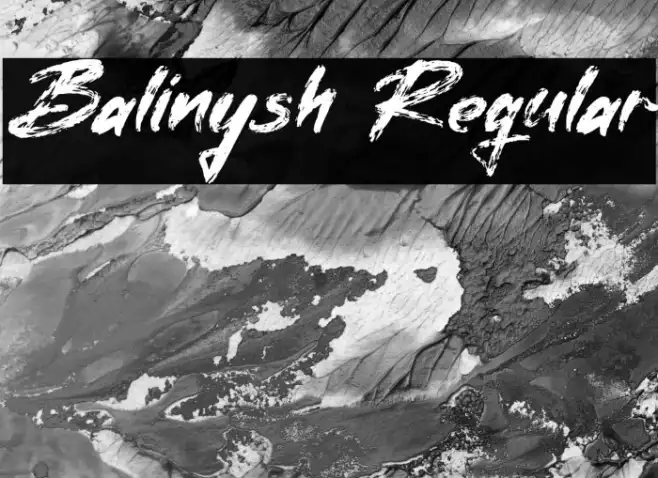 Balinysh Regular Example 3