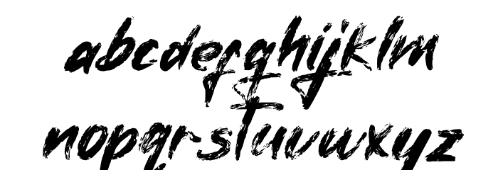 Balinysh Regular Font LOWERCASE