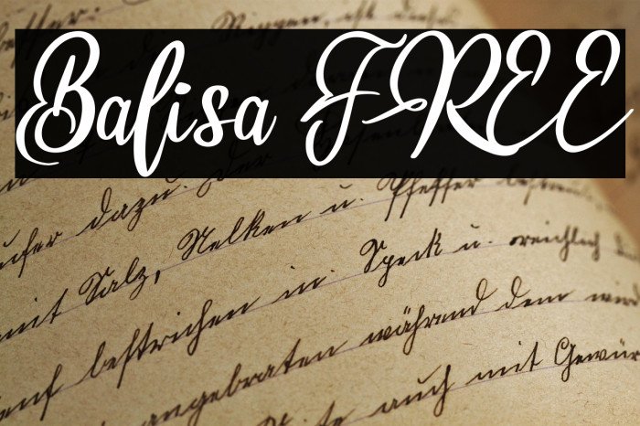 Balisa FREE Example 1