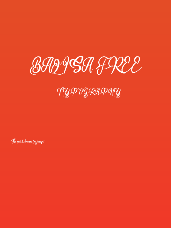 Balisa FREE Poster