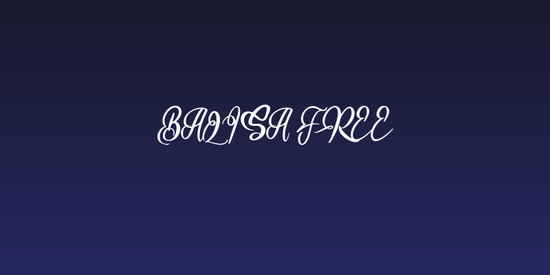 Balisa FREE Social Header