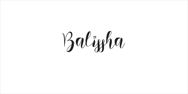 Balissha Logo