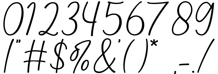 Balista Font OTHER CHARS