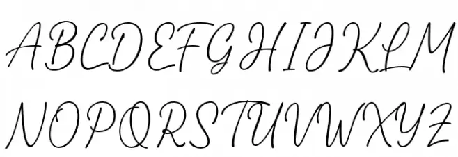 Balista Schriftart Groß