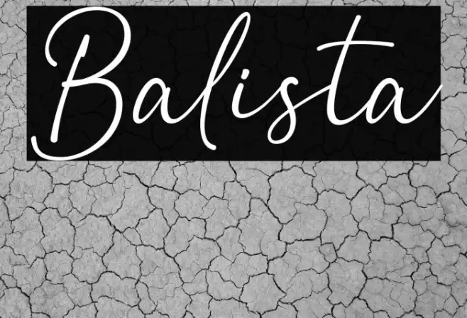 Balista Example 1