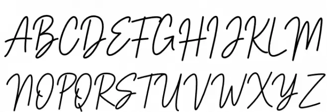Balistany 字体 大写