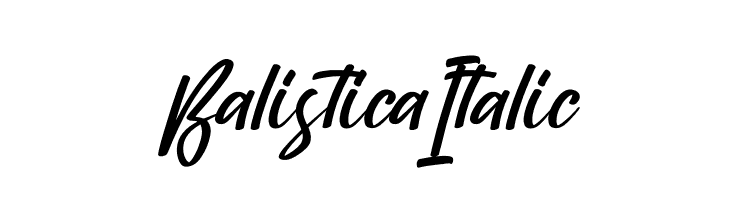 Balistica Italic  Descarca Fonturi Gratis