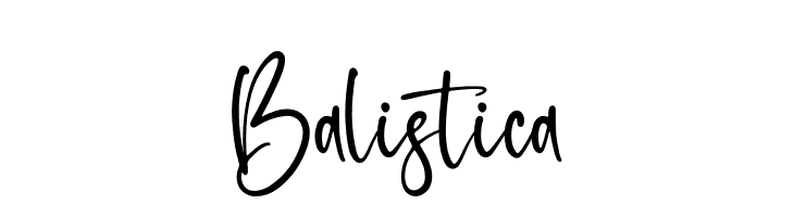 Balistica  免费字体下载