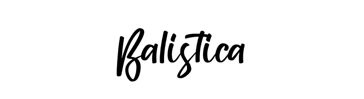 Balistica  Frei Schriftart Herunterladen