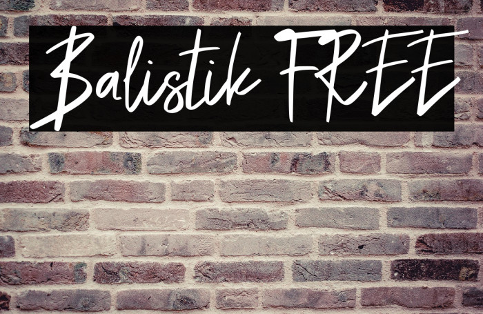 Balistik FREE Example 1
