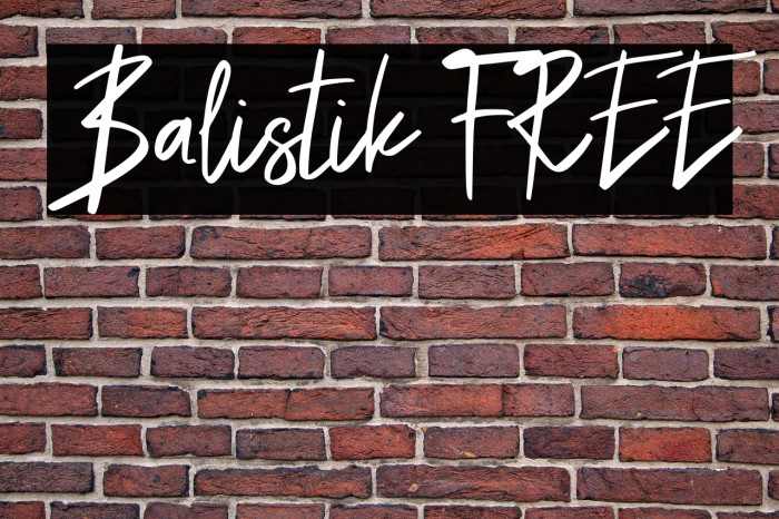 Balistik FREE Example 2