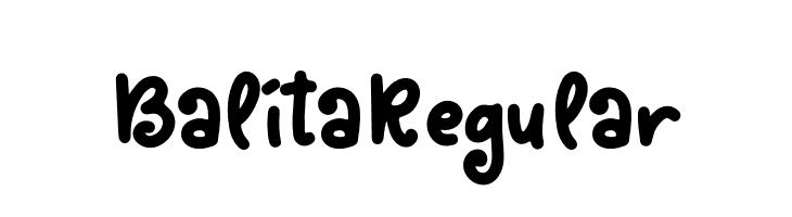 BalitaRegular  les polices de caractères gratuit tlcharger