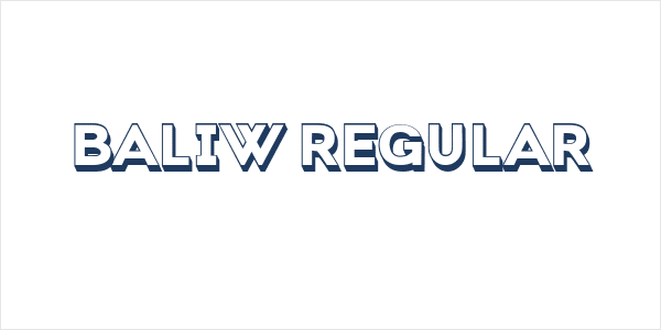 Baliw Regular Logo