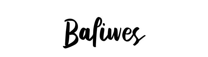 Baliwes  les polices de caractères gratuit tlcharger