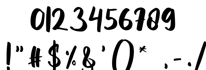 Baliwes Font OTHER CHARS