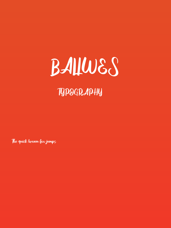Baliwes Poster