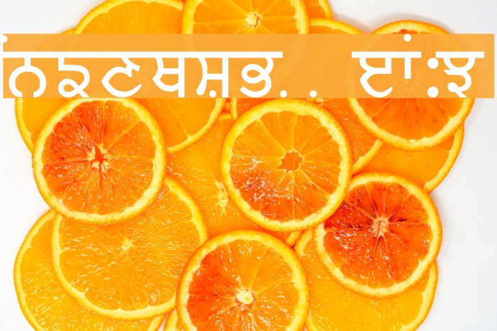 Baljit Medium フォント examples