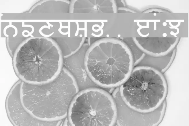 Baljit Medium フォント examples