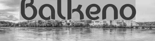 Balkeno Font examples