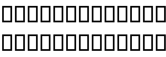 Balkh Font LOWERCASE