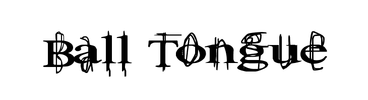 Ball Tongue  Descarca Fonturi Gratis