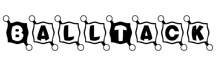 BallTack Font