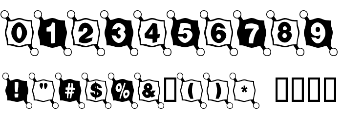 BallTack Font OTHER CHARS