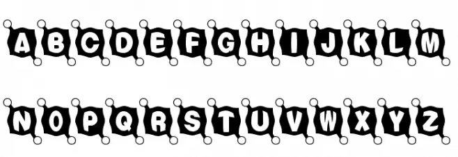 BallTack Fonte MAIÚSCULAS