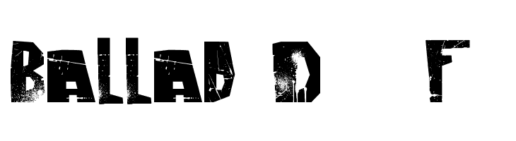 Ballad of Dwight Frye  font caratteri gratis