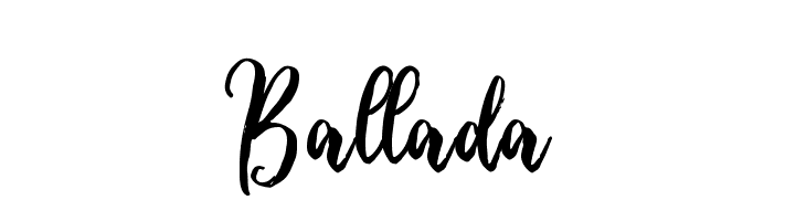 Ballada  免费字体下载