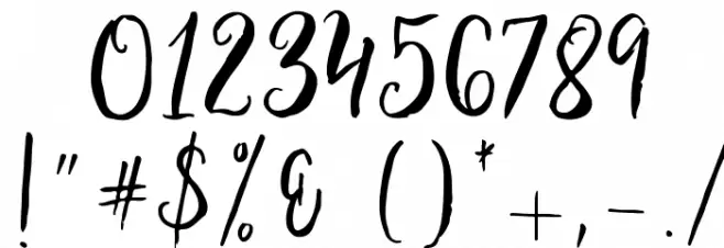 Ballada Font OTHER CHARS