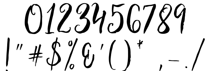 Ballada Font OTHER CHARS
