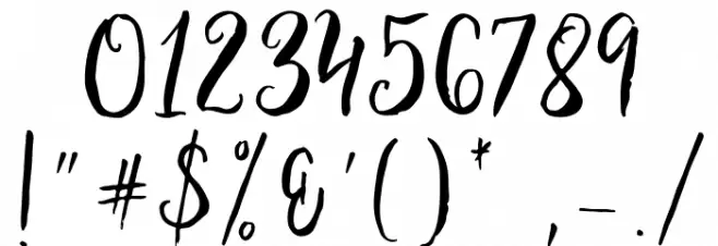 Ballada Font OTHER CHARS